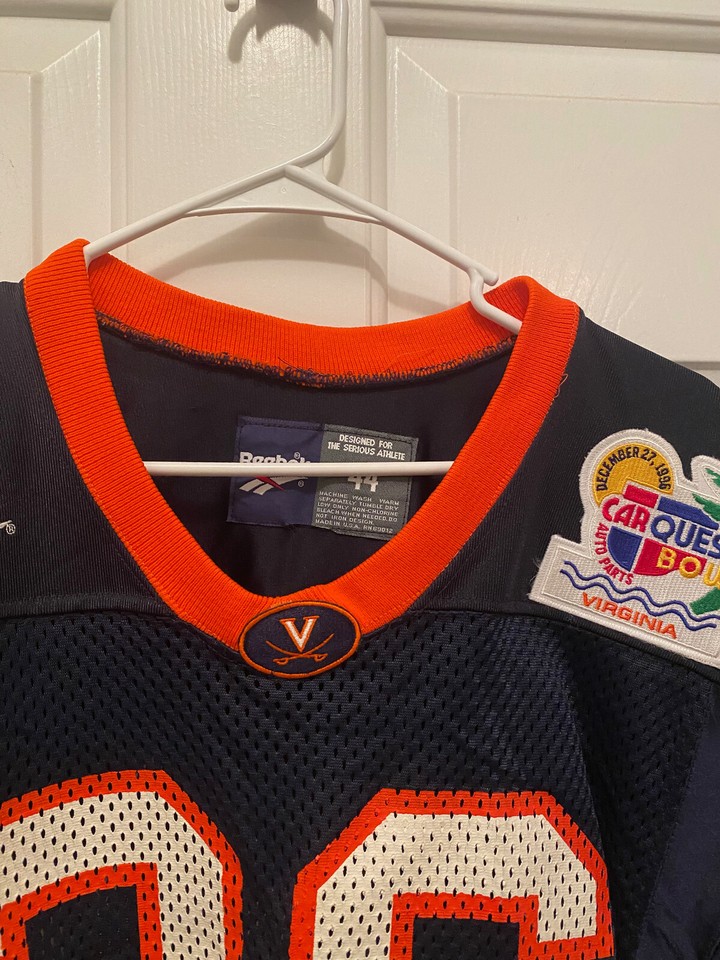 Virginia UVA Cavaliers Antwan Harris Football Carquest Bowl Game Worn Jersey eBay
