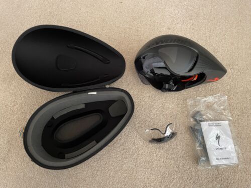 Specialized S-Works TT Helmet - Black/Grey - Size 51-57cm