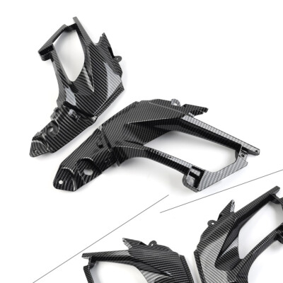 Carbon Fiber Gas Tank Air Intake Vent Fairing For Kawasaki Ninja 400 2018-2022