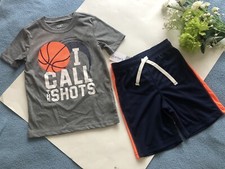 NWT Carter  s T-Shirt and Shorts set Size 4 Boy  s