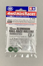 TAMIYA 95612 13mm Aluminum Ball-Race Rollers Ringless/Green