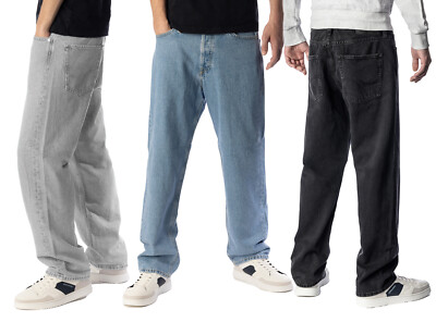 JACK & JONES Jeans Loose Fit Eddie  Trendige Herrenjeans in lockerem Schnitt
