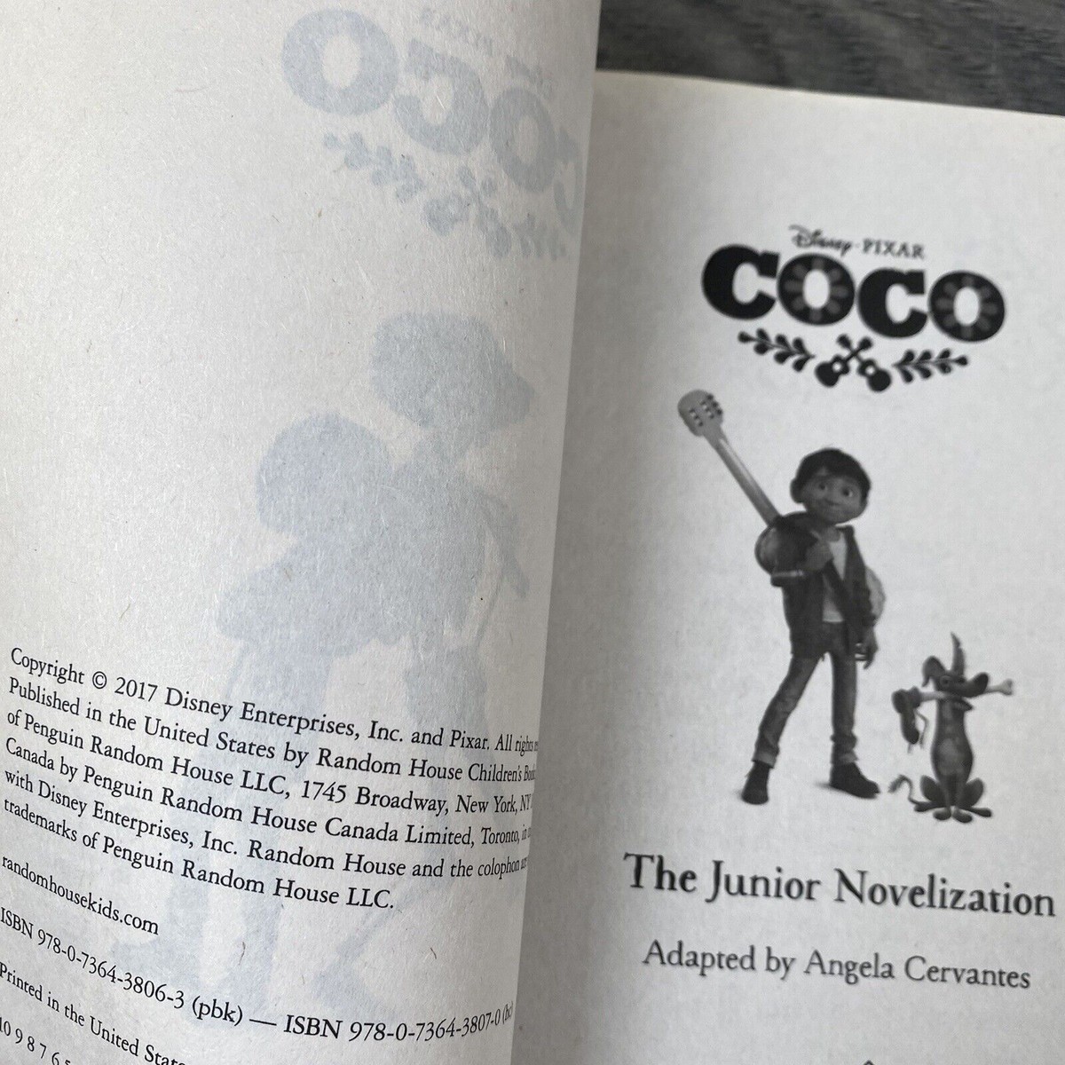 Coco: The Junior Novelization (Disney/Pixar Coco) by Angela