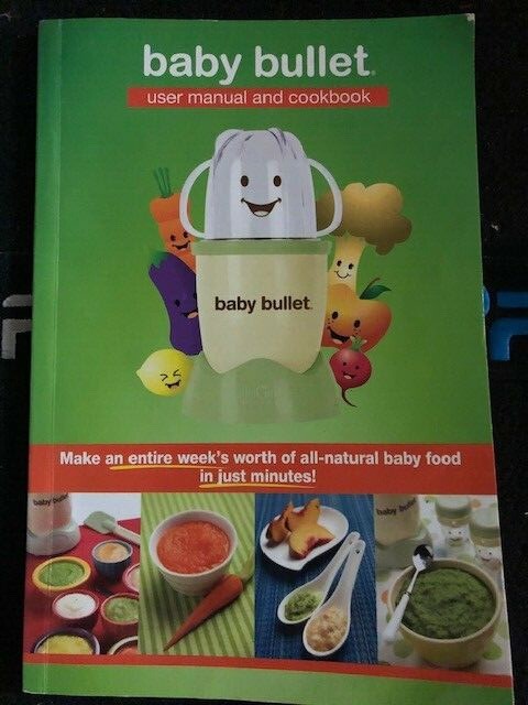 nutribullet baby food recipe book