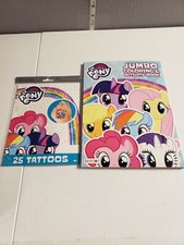 My Little Pony Temporary Tattoo And Activity Book