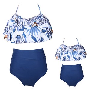 bathing suit waisted swimwear swimsuit bikini topchances matching mother baby womens padded push bra opens