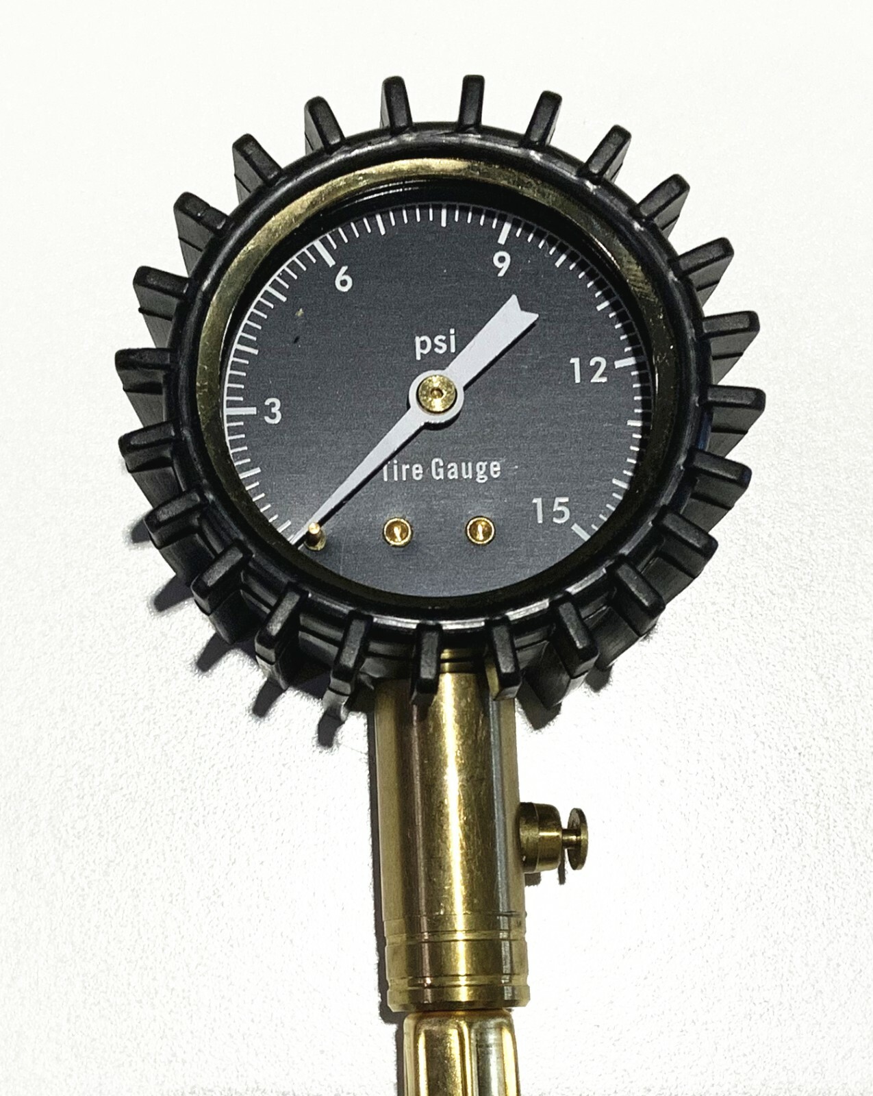 15PSI Low Range Motorcycle Tire Pressure Deflator Gauge for Motocross