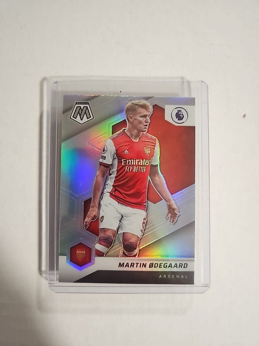 アーセナル ØDEGAARD新品 Mサイズ フルパッチ Martin Odegaard 2021 Panini Mosaic Premier League # 67