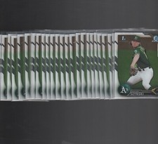 (34) COUNT LOT SKYLAR SZYNSKI 2016 BOWMAN CHROME DRAFT CARD #BDC-41