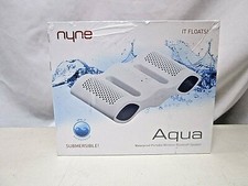 NYNE Aqua Waterproof Portable Wireless Bluetooth Speaker IPX-7 NEW Sealed Box