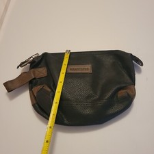 Manscaped The Shed Black  Brown Mens Toiletry Travel Bag Water Resistant