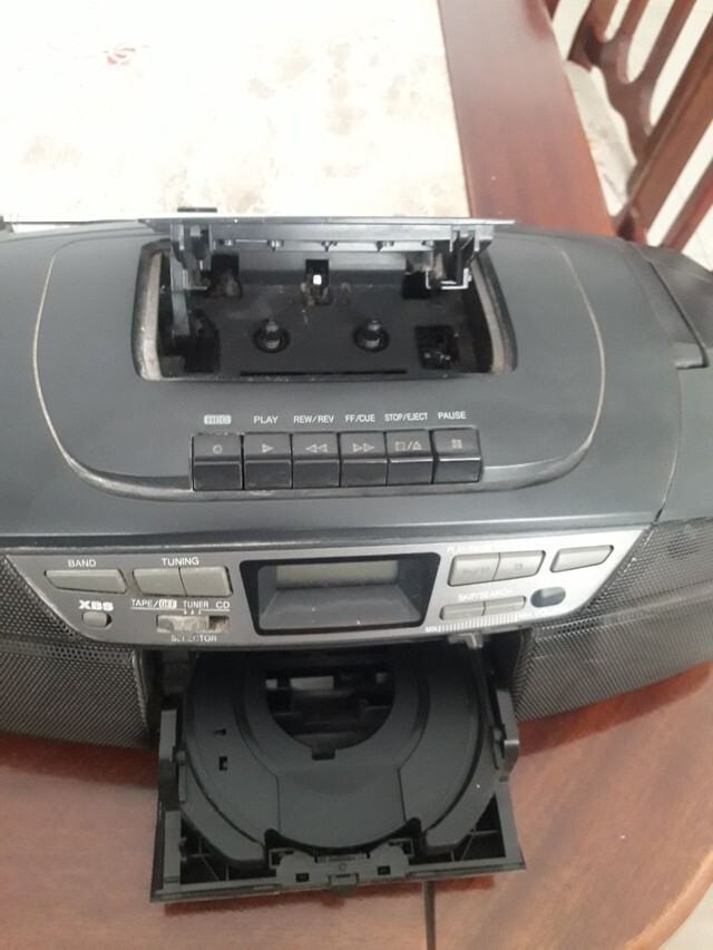 Vintage Panasonic RX-DS17 Portable Radio CD Player and Cassette