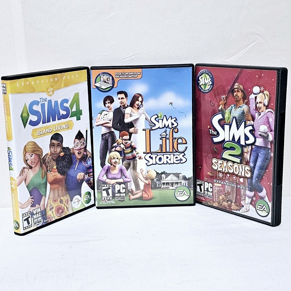 The Sims 2007 Life Stories,The Sims 2 Seasons Expansion & Sims 4