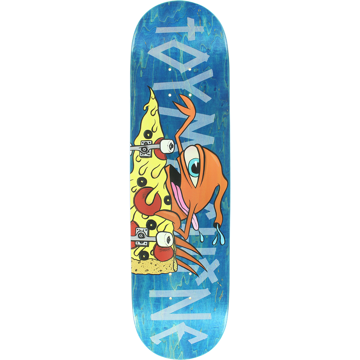 Toy Machine Pizza Shredder Sect Skateboard Deck -8.25 DECK ONLY | eBay