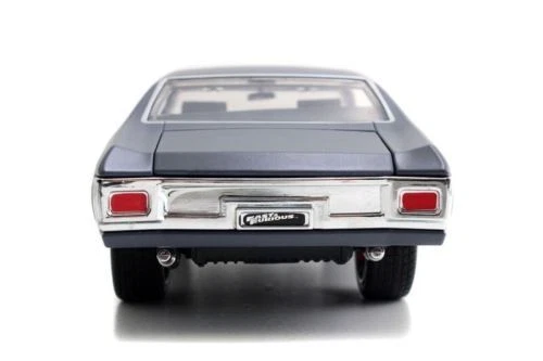 Fast and Furious 1970 Chevy Chevelle SS Primer Grey 1:24 Jada - Image 2 of 3