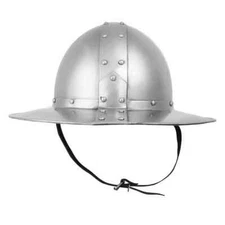 Get Dressed  Battle Italian steel Hat, Armor Kettle Hat Medieval Helmet LARP