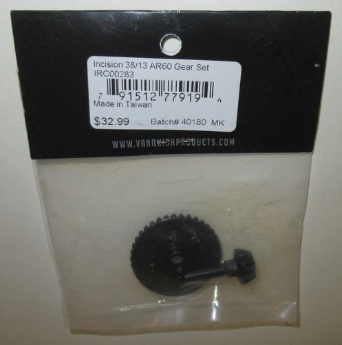 Vanquish Incision 38/13 AR60 Axle Gear Set #IRC00283 NIP
