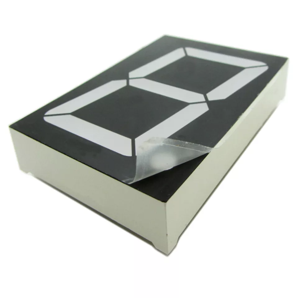 5 ×  2.3" Common Anode LED Single Digit Display 1 Bit 10-Pins PCB Red 7 Segment  - Image 3 of 4