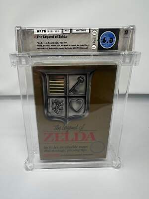 The Legend of Zelda - WATA 6.0 CIB [NES TM, No Rev-A, 1st Prod.] NES Nintendo 19