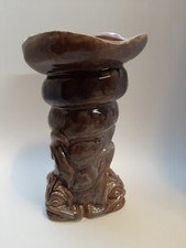 Gangler Vase H85 Made In USA Small Chip To Glaze G3