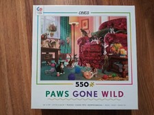 Ceaco Paws Gone Wild "Naughty Kittens" 550 Piece Jigsaw Puzzle 24 X 18