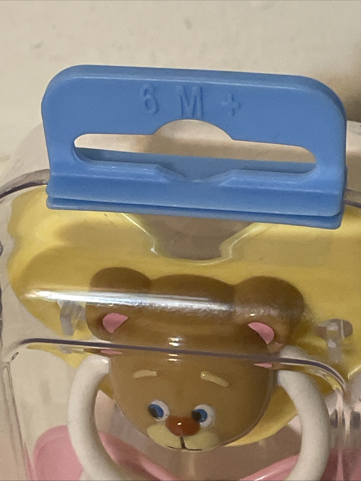 Vintage 1999 Luv N Care  Pacifier 90's Rabbit And Bearl NEW 6+ Mos.