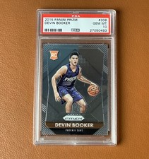 2015-16 Panini Prizm Devin Booker ROOKIE RC #308 PSA 10 GEM MINT Phoenix SUNS