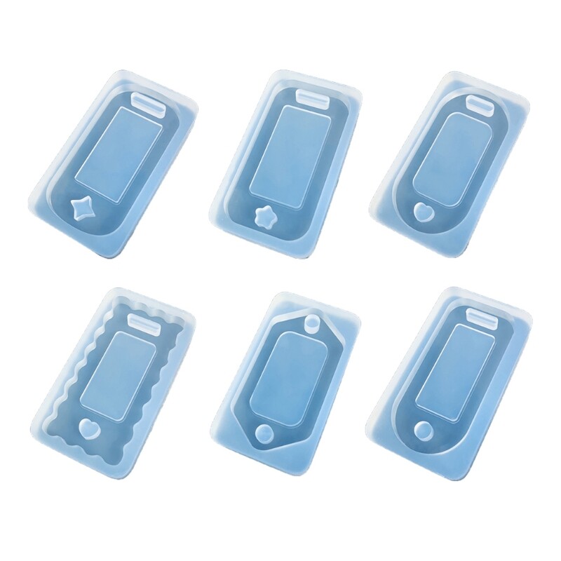 Keychain Epoxy Resin Mold DIY Hanging Sign Earrings Pendant Silicone