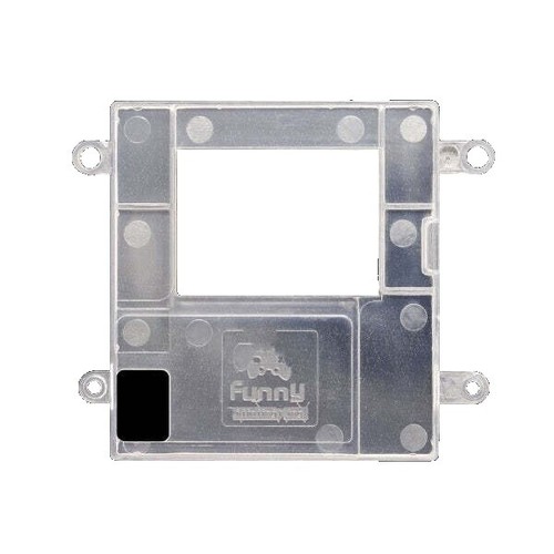 Nero Batteria Cover Coperchio Con Logo & Vetro Schermo Lente per