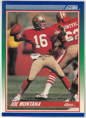 1990 Score Football Cards (1-300) - Pick the Cards You Need to Complete Your Set