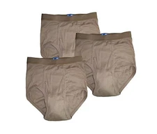 3 Pair US Military Men's BVD 100% Cotton Briefs**NEW**Size 32