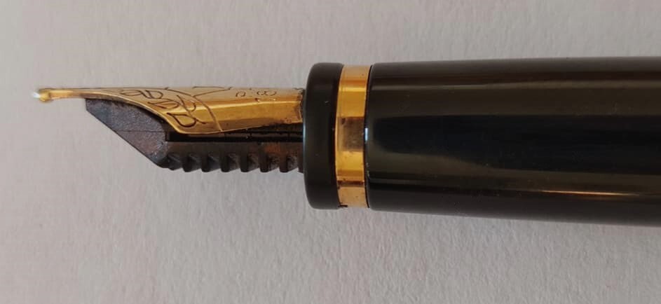 Stylo Plume Waterman PREFACE - Vert Marbré Rare - Pointe En Or 18 Carats - Occasion (collection)
