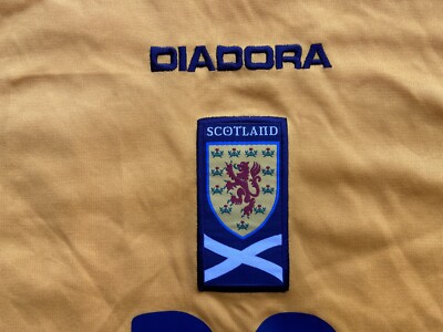 ウェア DIADORA Scotland 2004 2005 2006 SCOTLAND 2004 2005 2006 THIRD SHIRT JERSEY LONG SLEEVE