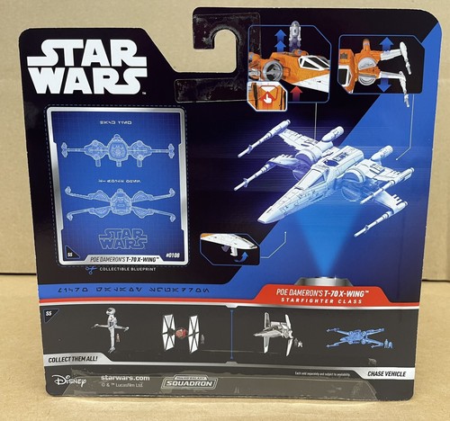 Jazwares Star Wars Micro Galaxy Squadron #0108 Poe Dameron's T-70 X-Wing - Picture 3 of 8