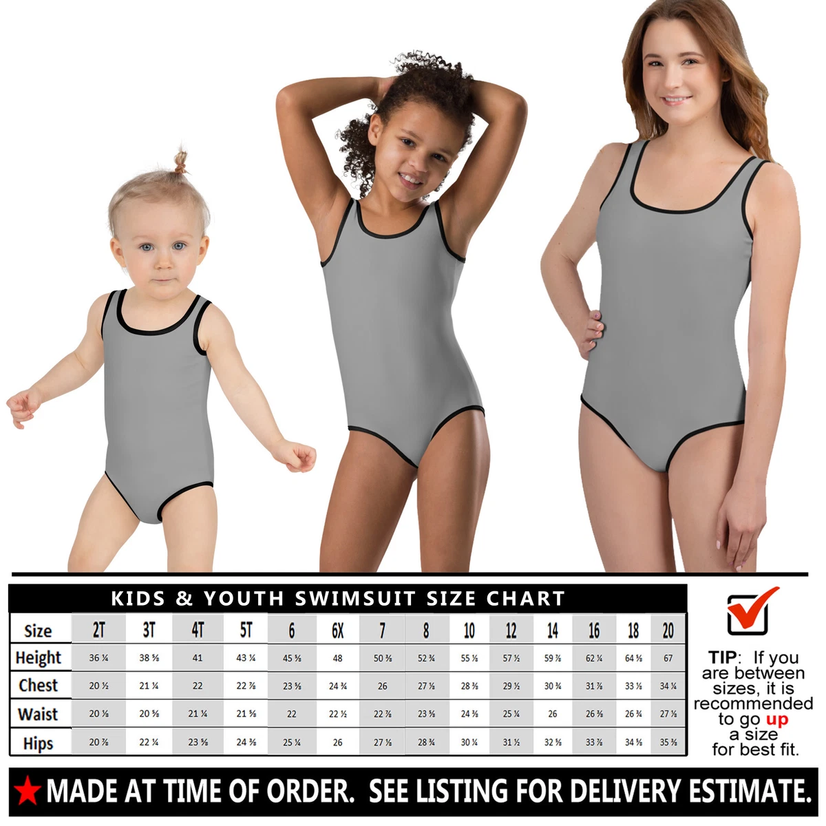 Black bathing hotsell suits for kids