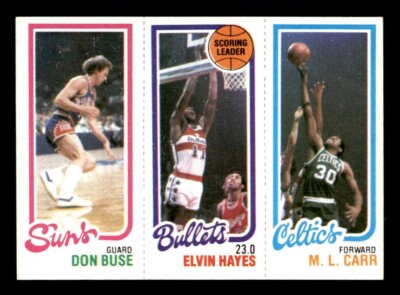 1980 Topps Basketball #32 Buse Hayes Carr NM/MT *e4