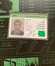 P1Harmony Seasons Greetings 2024 Secret Agent ID Card - Intak