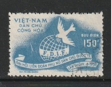 North Vietnam 1958 Congress of Democratic Women Used
