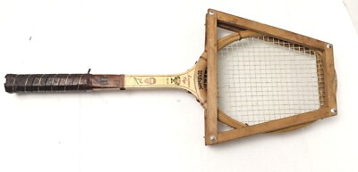 Raquette De Tennis Vintage Wilson Jack Kramer Staff - Taille De Grip 4 1/4 - Cadre Graphite Tressé Avec PWS - Occasion En Bon état