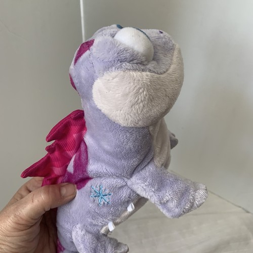 Disney Frozen 2 Bruni Walk Glow Fire Spirit Lizard Stuffed Animal Purple works - Picture 12 of 16