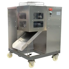 4MM QSJ-G Shredded Meat Cutting Machine Electric Meat Prccess Slicer110V 800kg/h