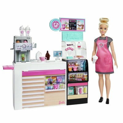 Playset includes Coffee Shop 