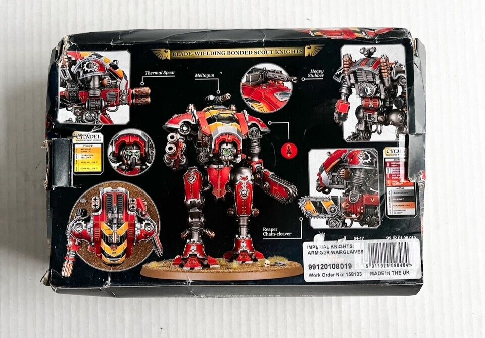kniggt armigers ウォーハンマー Amazon.com: Games Workshop Knight Armigers : Arts, Crafts