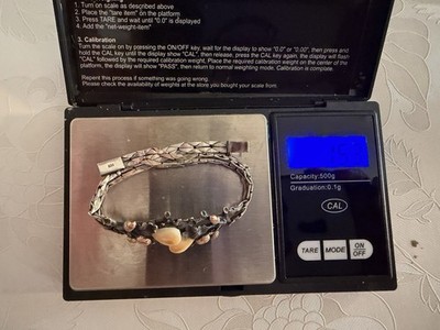  Konvolut echt Silber 835 charivari mit grandeln kette- Armband und Stecknadeln 