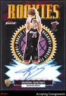 2025-26 Finest Rookie Autographs #RFAKJ Kasparas Jakucionis RC Rookie AUTO HEAT