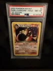 2000 POKEMON ROCKET 1ST ED #4 DARK CHARIZARD-HOLO PSA 8