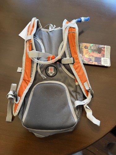 NEU Kelty Ridgeway 11L Trinkrucksack Tagesrucksack, grau und orange mit Blase Neu mit Etikett - Bild 3 von 8