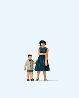 Preiser 28169 Mutter Und Sohn, H0