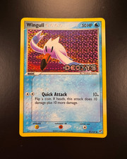 2005 Pokemon Winggull Ex Deoxys Reverse Holo 81/107 STAMPED