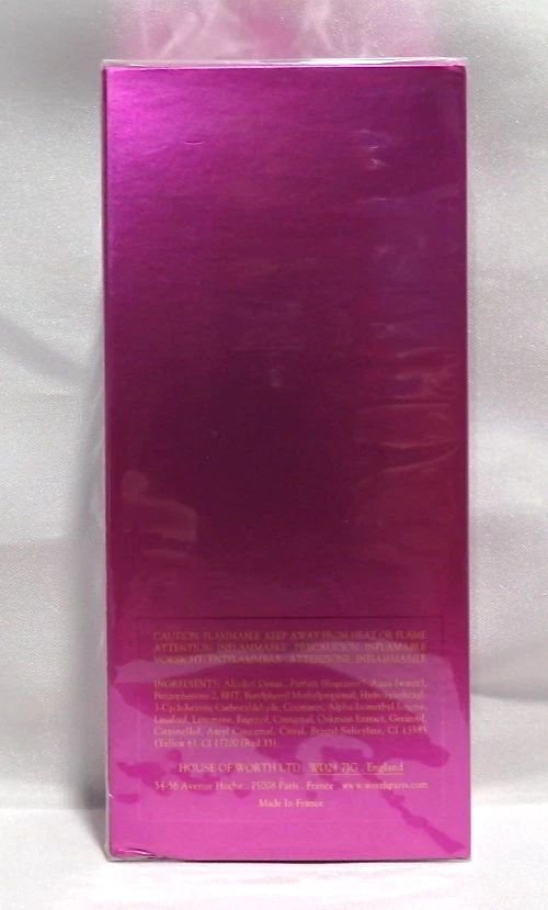 COURTESAN By WORTH 90ml EDP Spray Womens Perfume 100% Genuine Sealed Box  "READ" - image 4 of 4